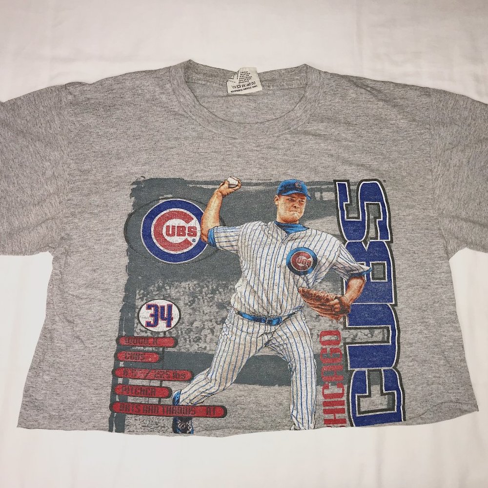 Vintage Cubs Cropped Tee